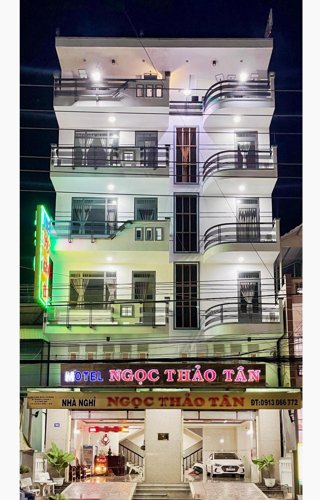 Ngoc Thao Tan Motel - Chau Doc Bagian luar foto